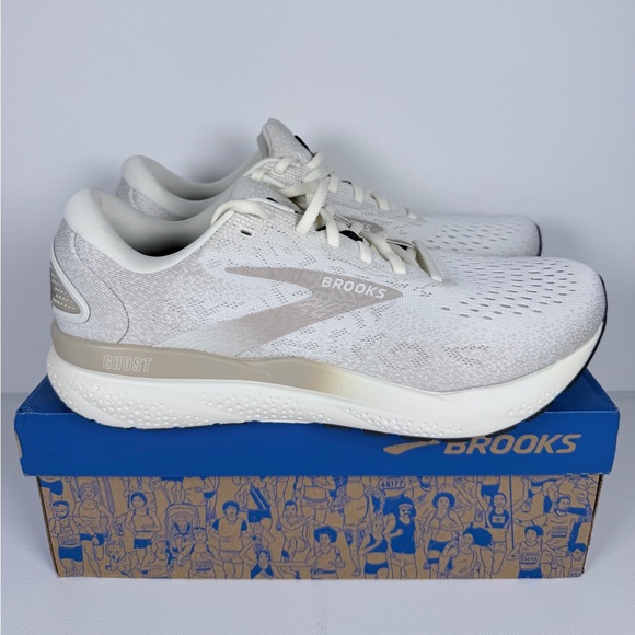 Brooks Ghost 16 Coconut Forged Iron 1104181D164 Men’s Size 9.5 - Picture 2 of 6